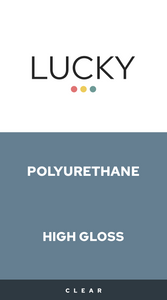 Lucky Polyurethane Acrylic Water Based High Gloss 1-Gallon