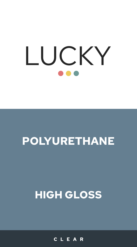 Lucky Polyurethane Acrylic Water Based High Gloss 1-Gallon