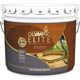 Olympic Elite Stain and Sealant Oil Based Semi-Transparent Stain 3-Gallons
